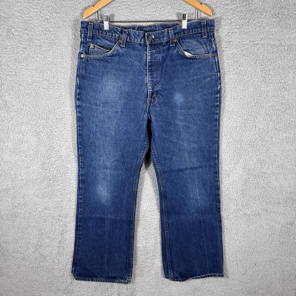 Vintage Levi's 517 Orange Tab Jeans‎ 36x30 Bootcut 1980s 80s 20517-0217 Made USA